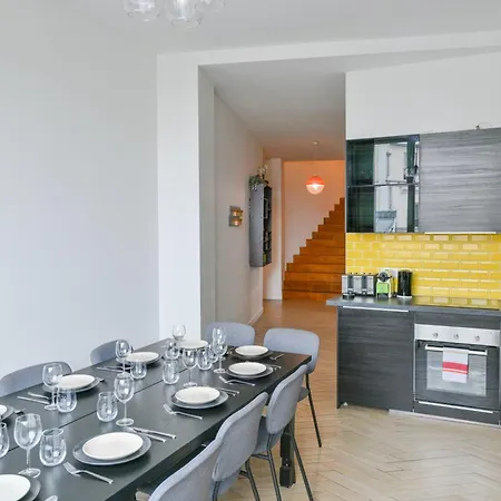 アパート Sacre-coeur Modern 4bd With Sauna For 10 Guests! パリ