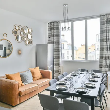 Apartment Sacre-coeur Modern 4bd With Sauna For 10 Guests!