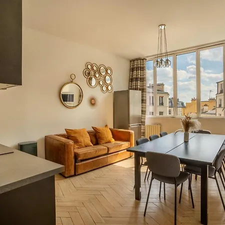 アパート Sacre-coeur Modern 4bd With Sauna For 10 Guests! パリ