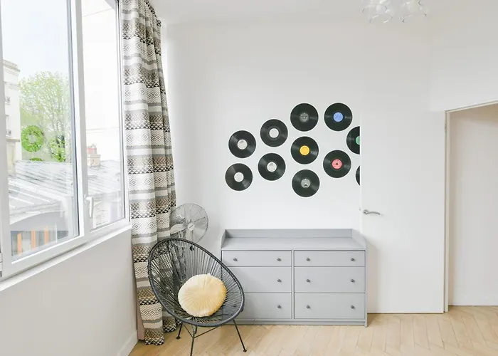 Apartmán Sacre-coeur Modern 4bd With Sauna For 10 Guests! Paříž